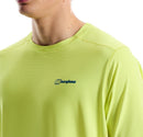 Berghaus Men's Bowburn Tech Tee-Light Yellow