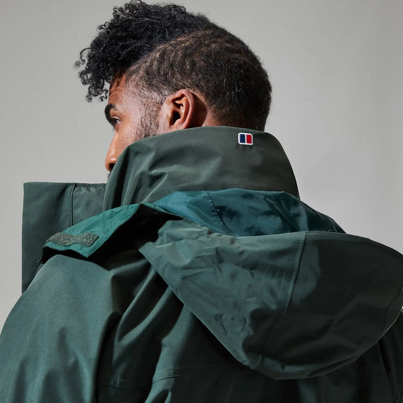 Berghaus Men's Long Cornice Jacket-Dark Green