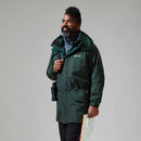 Berghaus Men's Long Cornice Jacket-Dark Green