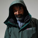 Berghaus Men's Long Cornice Jacket-Dark Green