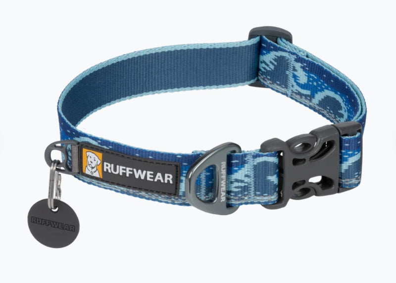 Ruffwear Crag Reflective Dog Collar-Midnight Wave