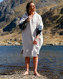 Dryrobe Full-Zip Organic Towel Robe-Assorted Colours
