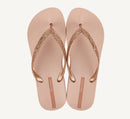 Ipanema Anat Lolita Fem Flip Flops-Pink/Glitter Pink