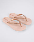 Ipanema Anat Lolita Fem Flip Flops-Pink/Glitter Pink