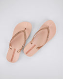 Ipanema Anat Lolita Fem Flip Flops-Pink/Glitter Pink