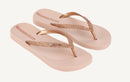 Ipanema Anat Lolita Fem Flip Flops-Pink/Glitter Pink