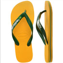 Havaianas Brasil Logo Flip Flops-Pop Yellow