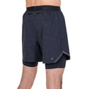 Ronhill Men’s Tech Reflect Lux 5” 2-in-1 Short-Black/Reflect