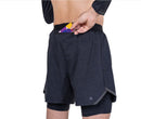 Ronhill Men’s Tech Reflect Lux 5” 2-in-1 Short-Black/Reflect