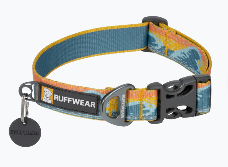 Ruffwear Crag Reflective Dog Collar-Rising Wave