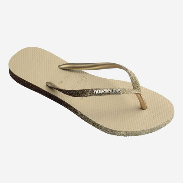 Havaianas Slim Flip Flops-Sand