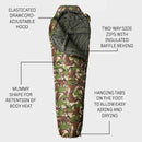 Snugpak Sleeper Zero DPM Camo Sleeping Bag