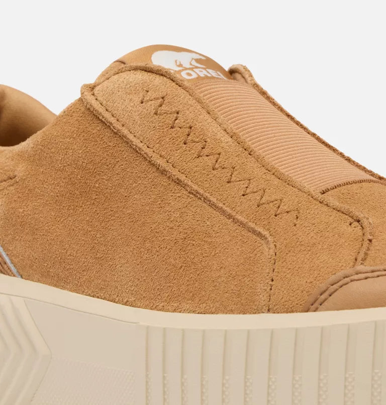 Sorel Women's ONA AVE Slip-On Sneakers-Tawny Buff, Chalk