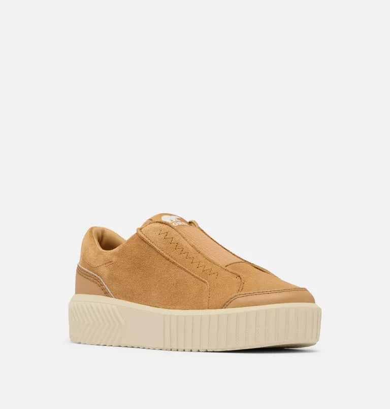Sorel Women's ONA AVE Slip-On Sneakers-Tawny Buff, Chalk
