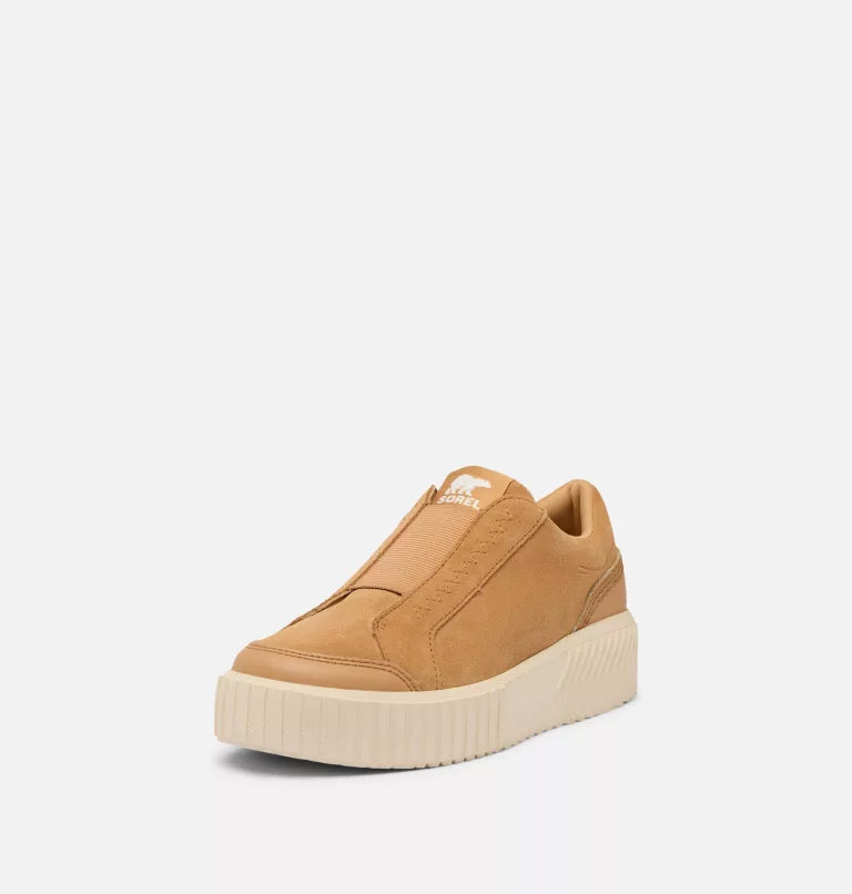 Sorel Women's ONA AVE Slip-On Sneakers-Tawny Buff, Chalk