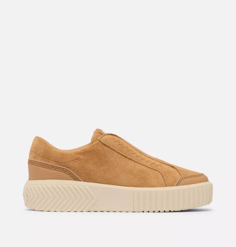 Sorel Women's ONA AVE Slip-On Sneakers-Tawny Buff, Chalk