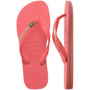 Havaianas Women's Brasil Logo Flip Flops-Tropical Coral