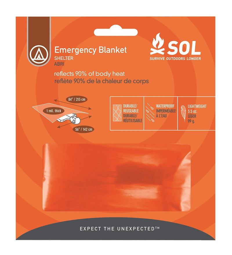 SOL Emergency Blanket 1 Person