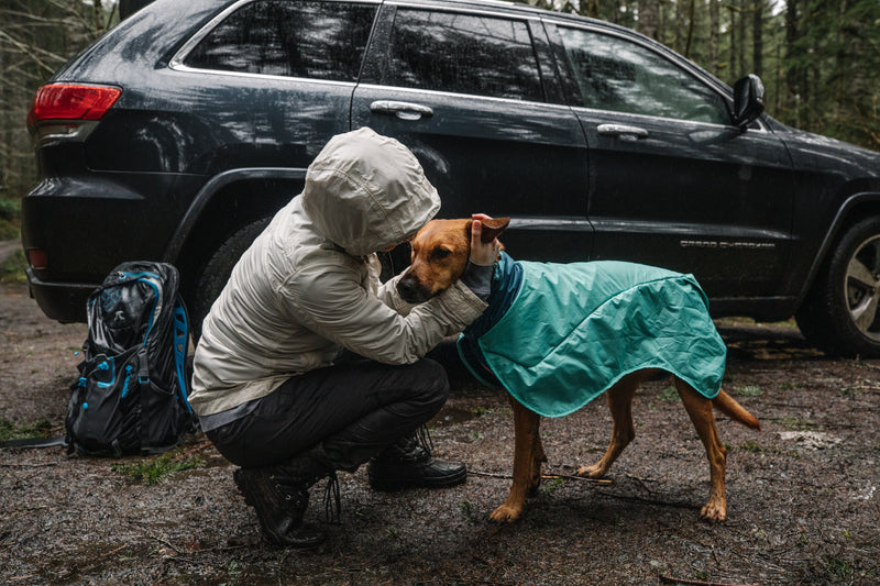 Ruffwear Dirtbag Dog Towel-Aurora Teal