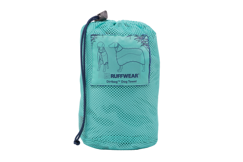 Ruffwear Dirtbag Dog Towel-Aurora Teal