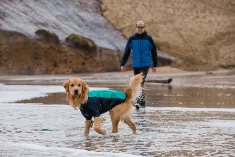 Ruffwear Undercoat Water Jacket-Aurora Teal