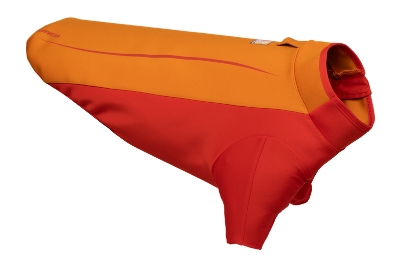 The Ruffwear Undercoat Water Jacket-Campfire Orange