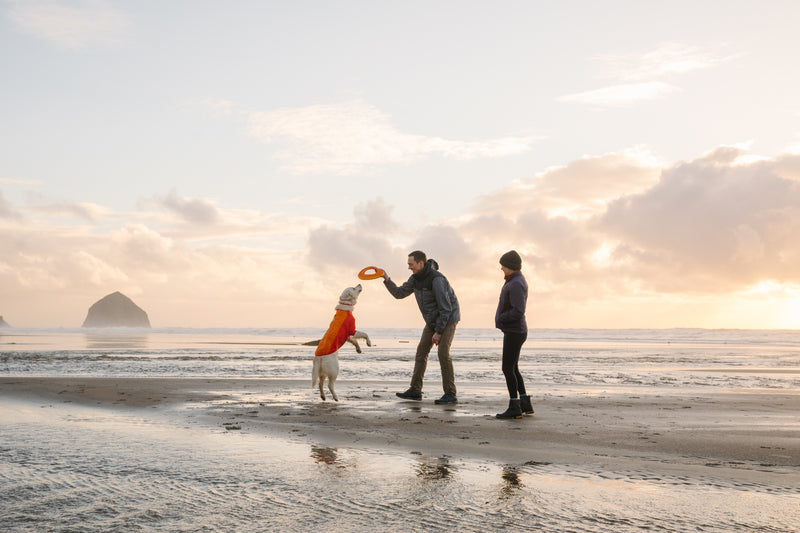 The Ruffwear Undercoat Water Jacket-Campfire Orange