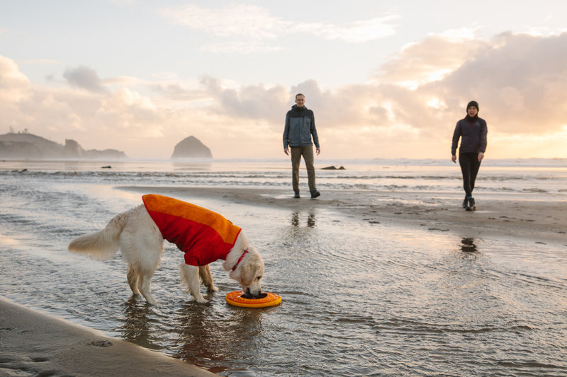 The Ruffwear Undercoat Water Jacket-Campfire Orange