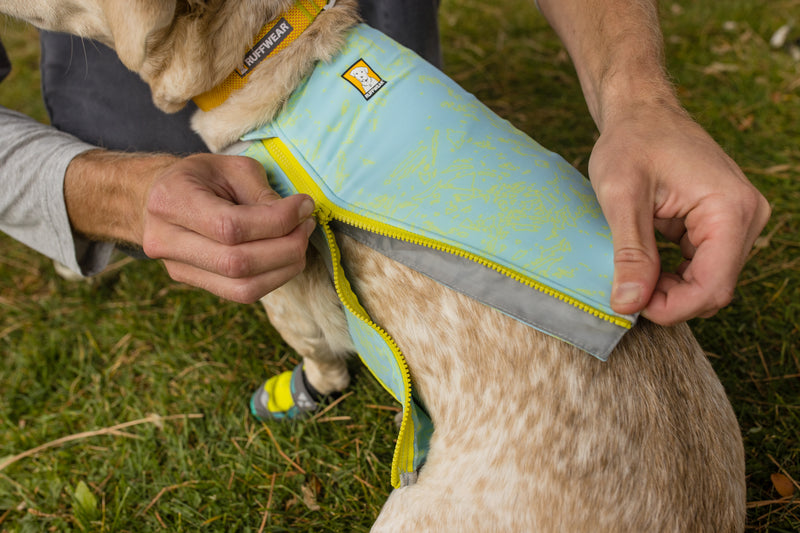 Ruffwear Swamp Cooler Zip Vest-Blue Mist