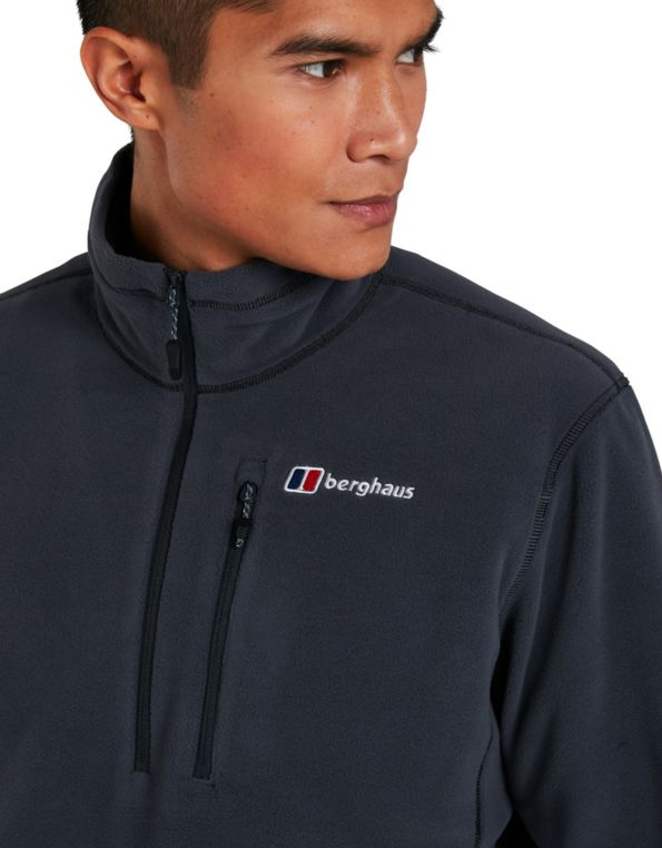 Berghaus Prism Micro PT Half Zip Fleece-Carbon Grey