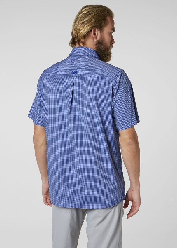 Helly Hansen Domar SS Men's Shirt-Sodalite Blue