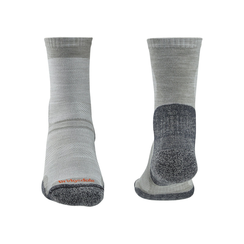 Bridgedale HIKE Ultralight T2 Merino Performance Crew Men's Sock-Gunmetal