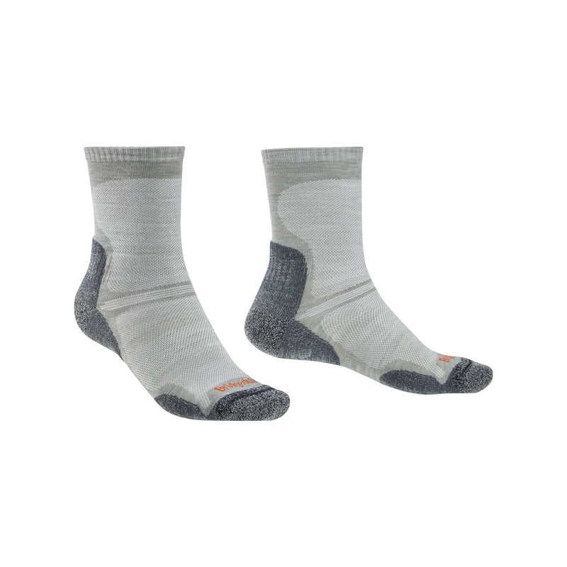 Bridgedale HIKE Ultralight T2 Merino Performance Crew Men's Sock-Gunmetal