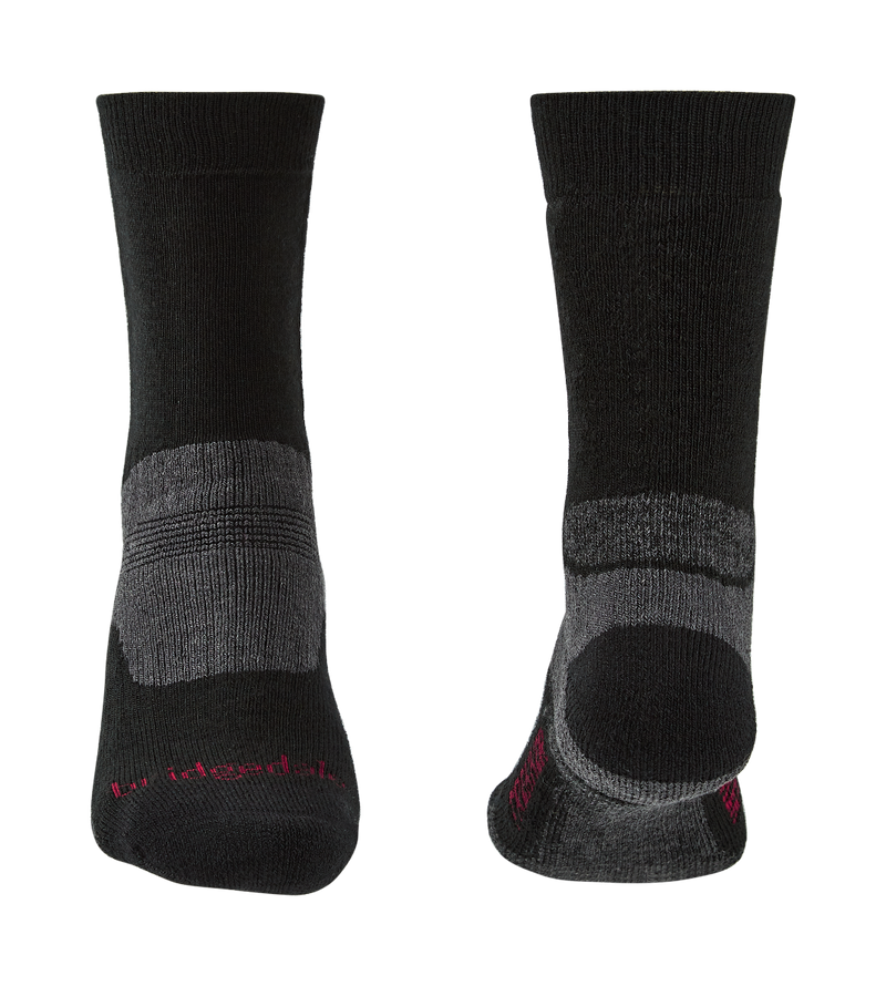 Bridgedale Midweight Merino Performance Boot Sock-Black