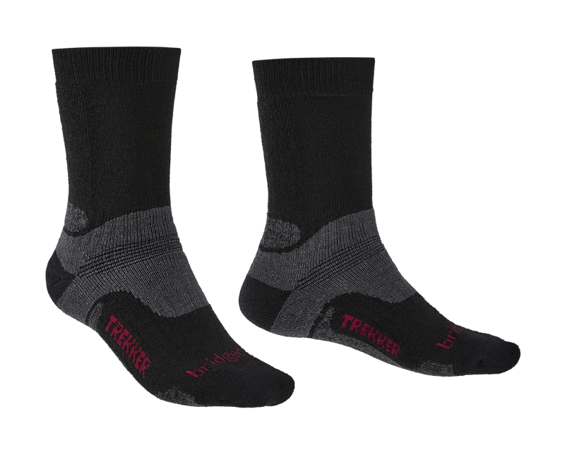 Bridgedale Midweight Merino Performance Boot Sock-Black