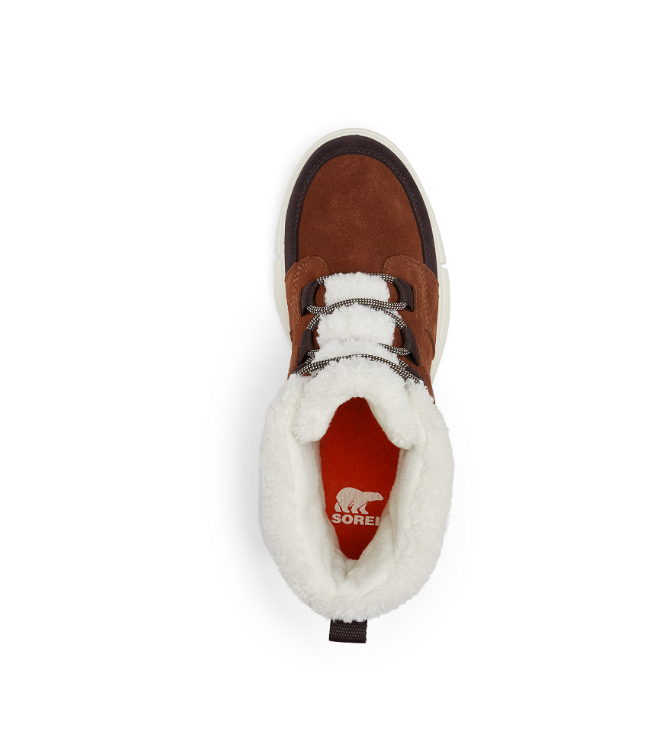 Sorel Women s Sorel Explorer II Carnival Cozy Shearling Boot Wood Cha