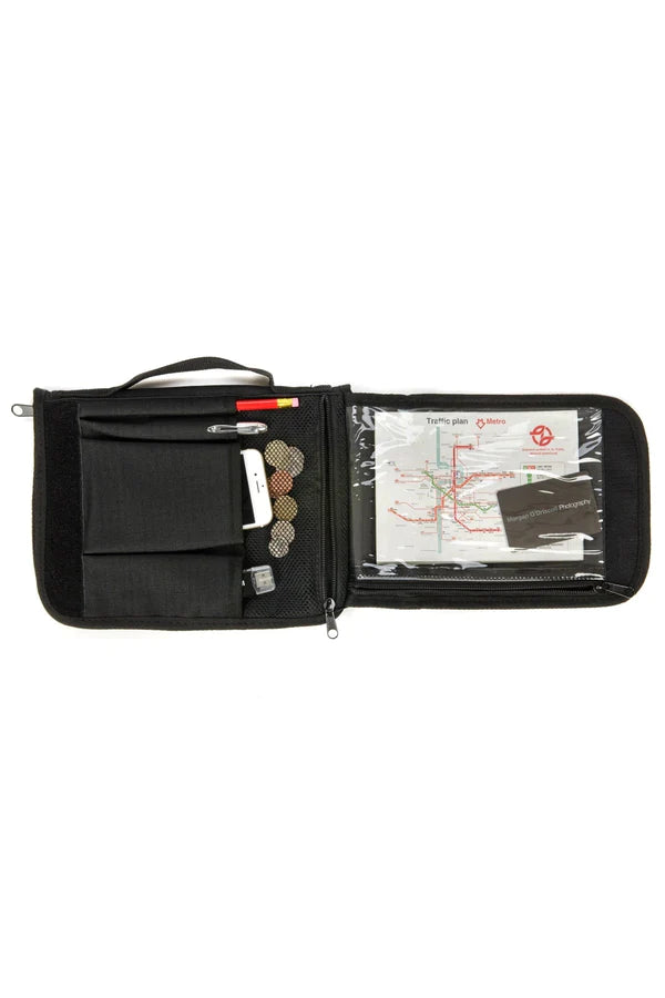 Snugpak Grab A5/A4 Travel Organiser Document Wallet Passport Holder-Assorted