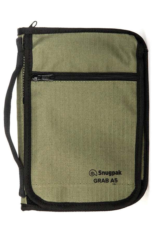 Snugpak Grab A5/A4 Travel Organiser Document Wallet Passport Holder-Assorted