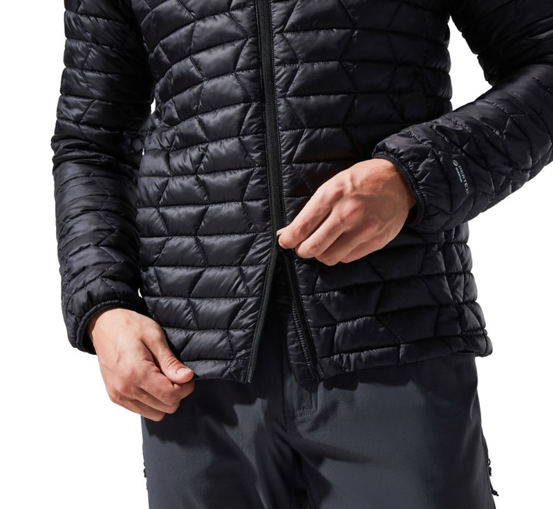 Berghaus Men's Cuillin Insulated Hoody Jacket-Black/Grey