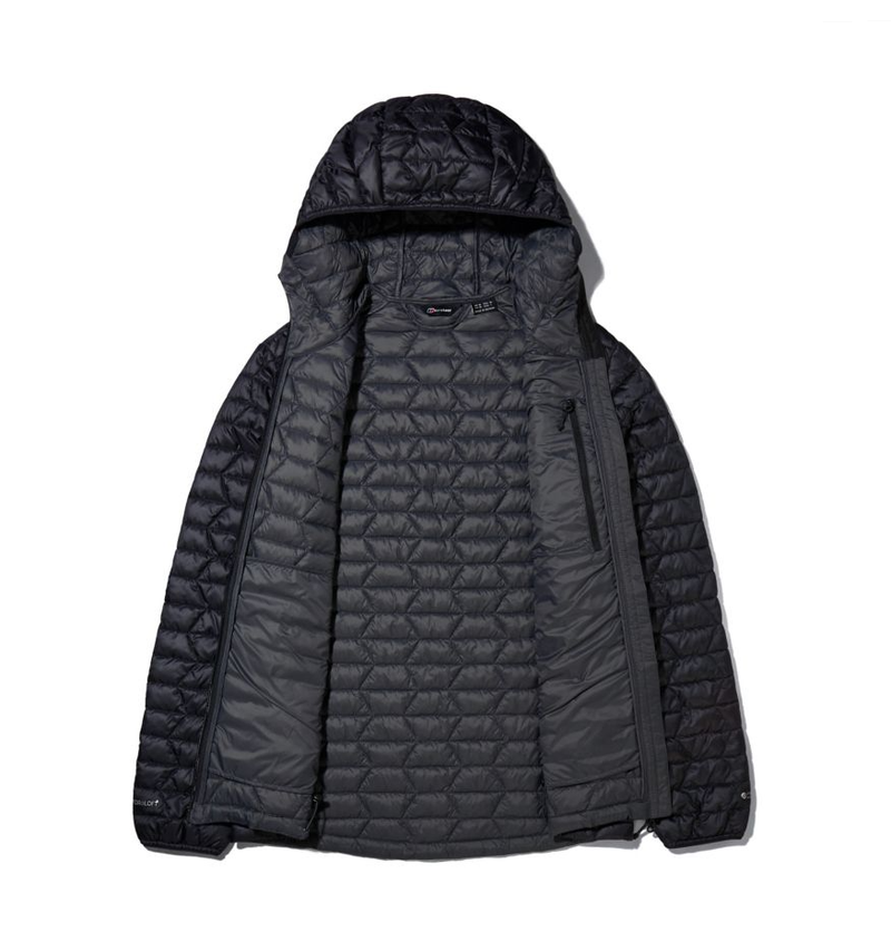 Berghaus Men's Cuillin Insulated Hoody Jacket-Black/Grey