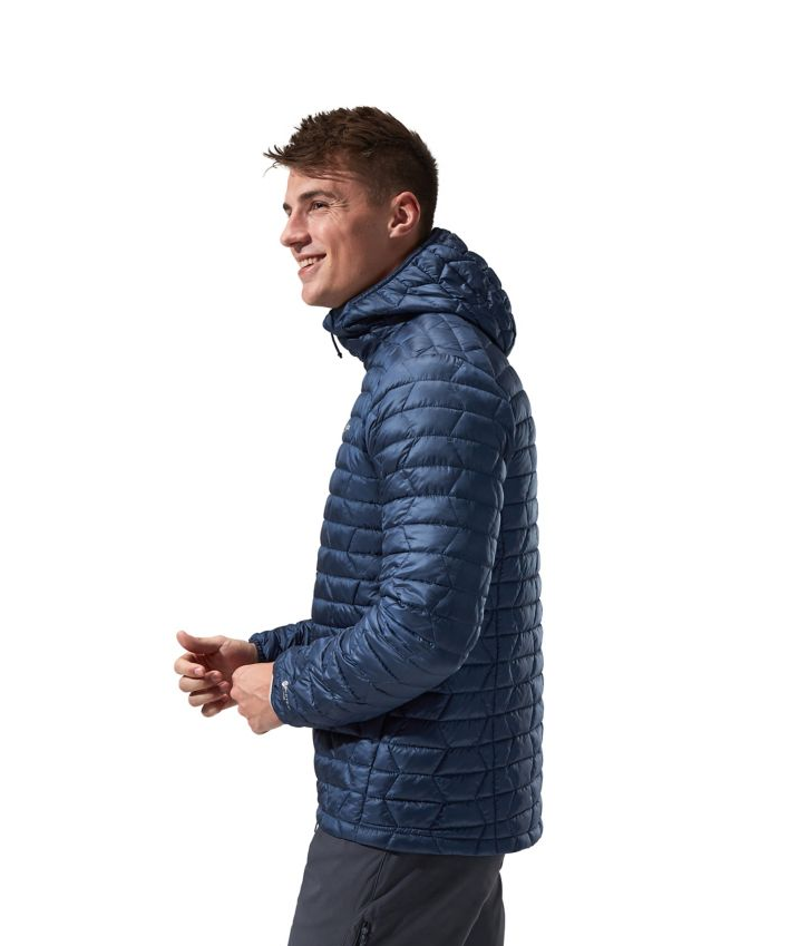 Berghaus Men's Cuillin Insulated Hoody Jacket-Blue