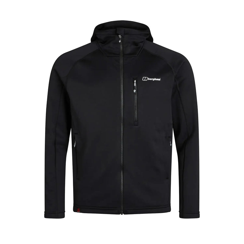 Berghaus Men's Carnot Hooded Fleece Jacket-Jet Black