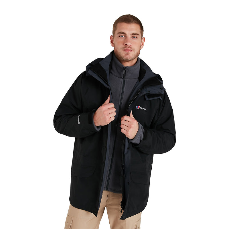 Berghaus Men's Cornice InterActive Jacket-Black/Black