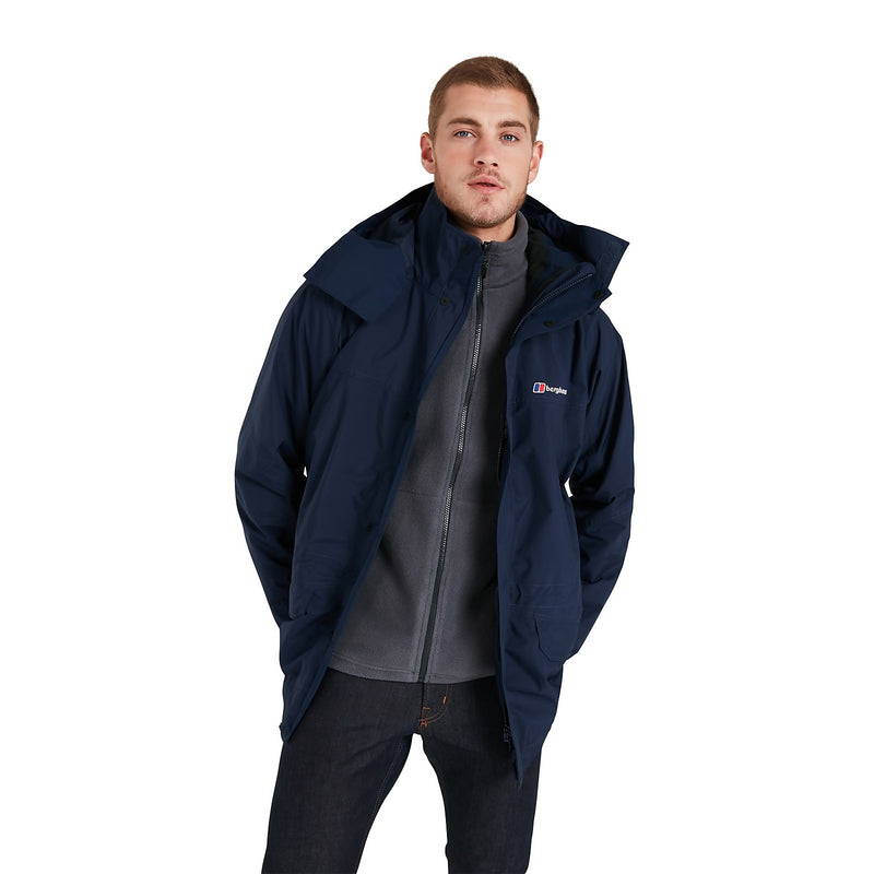 Berghaus Men's Cornice InterActive Jacket-Dark Blue/Dark Blue