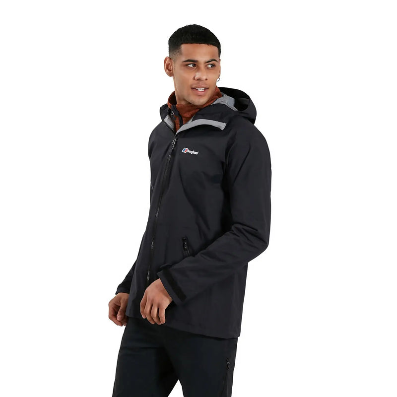 Berghaus Men's Deluge Pro 2.0 Waterproof Jacket-Black
