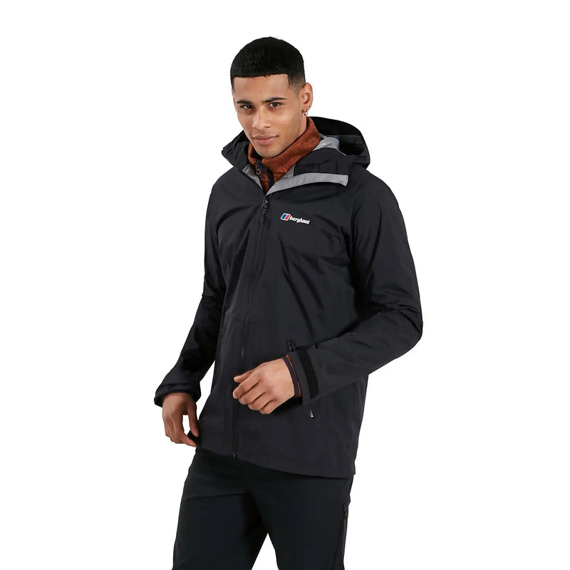 Berghaus Men's Deluge Pro 2.0 Waterproof Jacket-Black