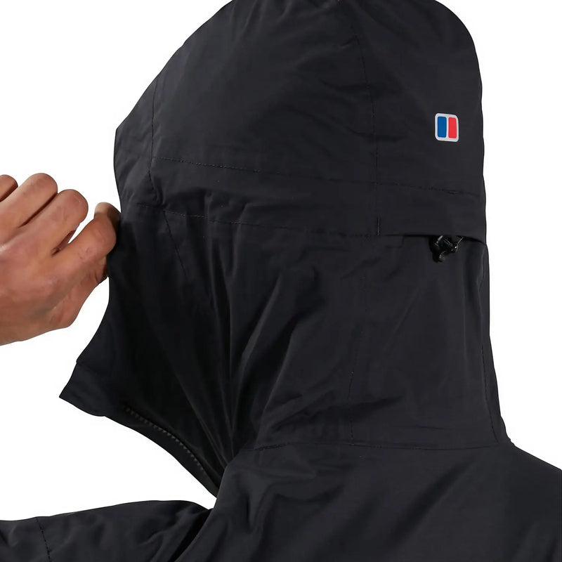 Berghaus Men's Deluge Pro 2.0 Waterproof Jacket-Black