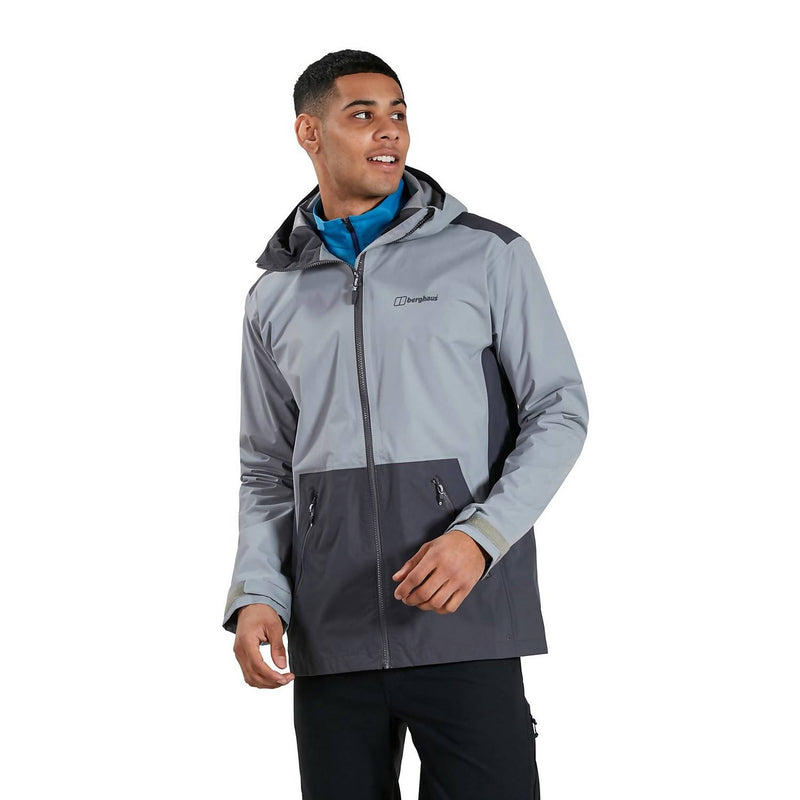 Berghaus Men's Deluge Pro 2.0 Waterproof Jacket-Grey