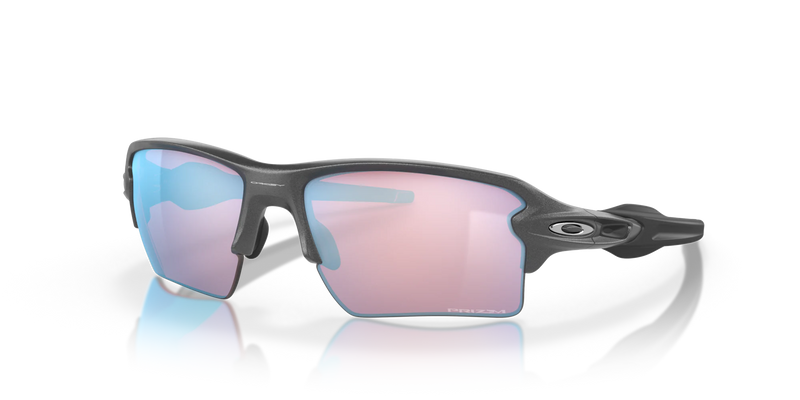 Oakley Flak 2.0 XL Sunglasses OO9188-G859-Steel/Prizm Snow Sapphire