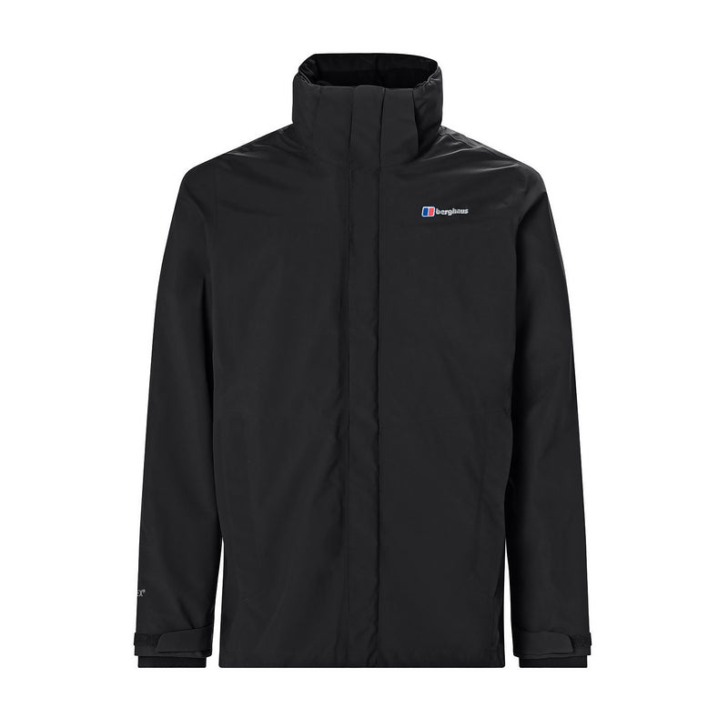 Berghaus Men's Hillwalker 3in1 Waterproof Jacket-Black